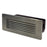Nora Brick Die-Cast LED Step Lt w/Horizontal, Brushed Nickel - NSW-841-SCBN