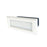Nora Brick Die-Cast LED Step/Frosted Lens Face, 4.6W/3000K, WH - NSW-842-32W
