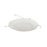 Nora Lighting 6" Albalite Shower Lens w/Metal Trim, White, - NT-22