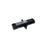 Nora Lighting Straight Connector, 2 Circuit Track, Black - NT-2310B