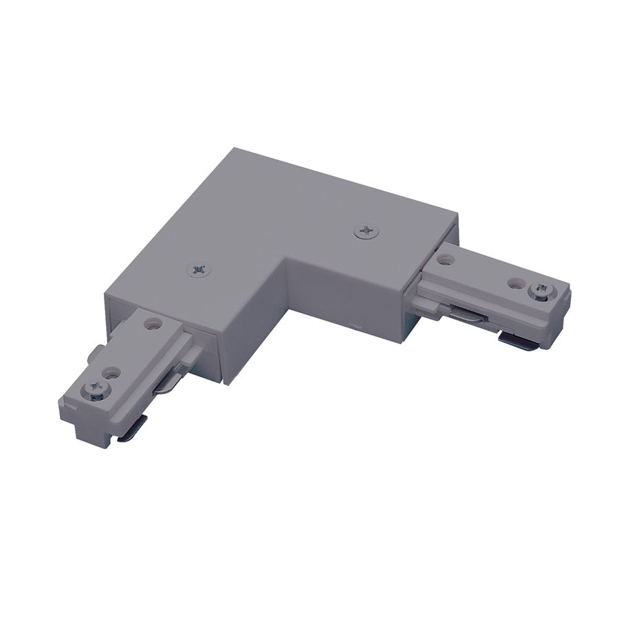Nora L Connector, 2 Circuit Track Left Or Right Polarity, Silver - NT-2313S
