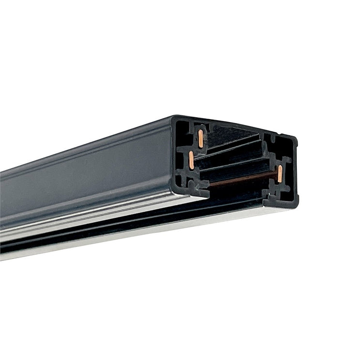 Nora Lighting 4' Track, 1 Circuit, Black - NT-302B