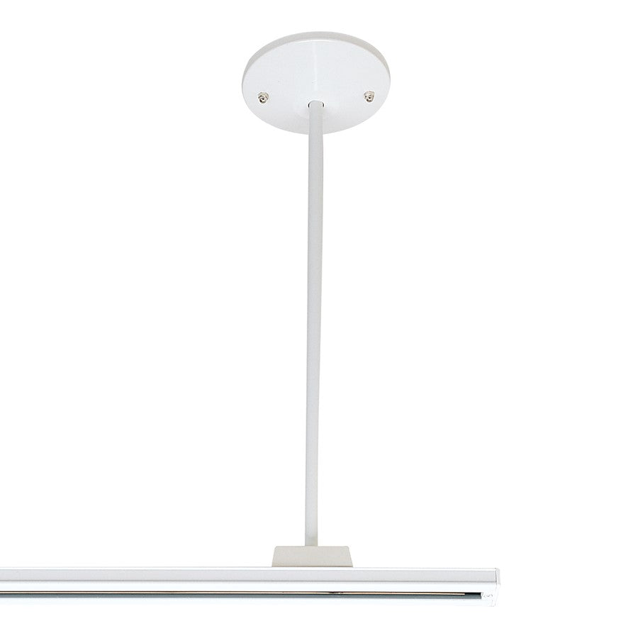 Nora Lighting 24" Pendant Assembly Kit, 1 Or 2 Circuit Track, Silver - NT-306S