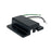 Nora Lighting Floating Canopy Feed for One-Circuit Track, Black - NT-307B