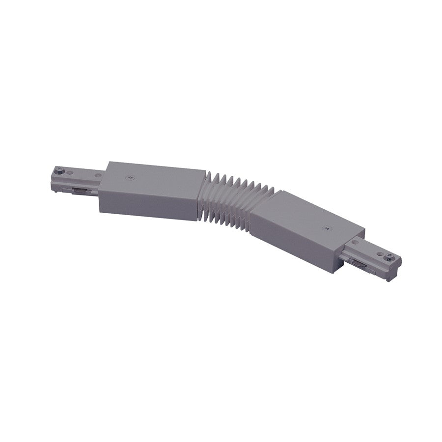 Nora Lighting Flexible Connector For 1 Circuit Track, Silver - NT-309S