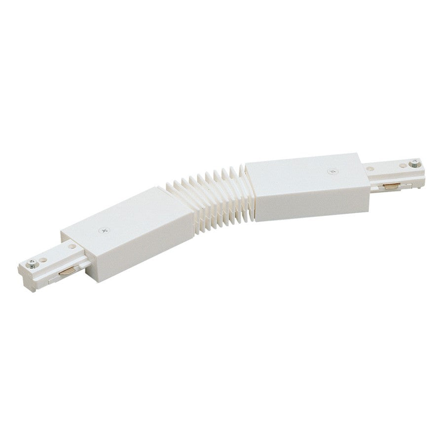 Nora Lighting Flexible Connector for One-Circuit Track, White - NT-309W