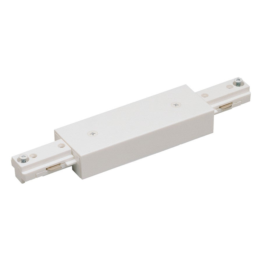 Nora Lighting I-Connector for One-Circuit Track, White - NT-312W