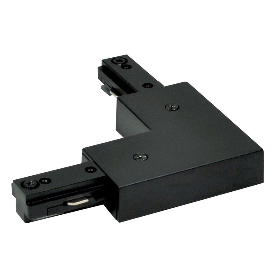 Nora Lighting L-Connector for One-Circuit Track, Black - NT-313B