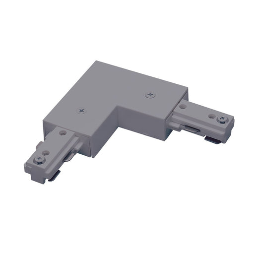 Nora Lighting L Connector, 1 Circuit Track, Silver - NT-313S
