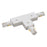 Nora Lighting T Connector, 1 Circuit Track, White - NT-314W