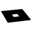 Nora Lighting Outlet Box Cover, Black - NT-320B