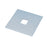 Nora Lighting Outlet Box Cover, Silver - NT-320S