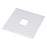 Nora Lighting Outlet Box Cover, White - NT-320W