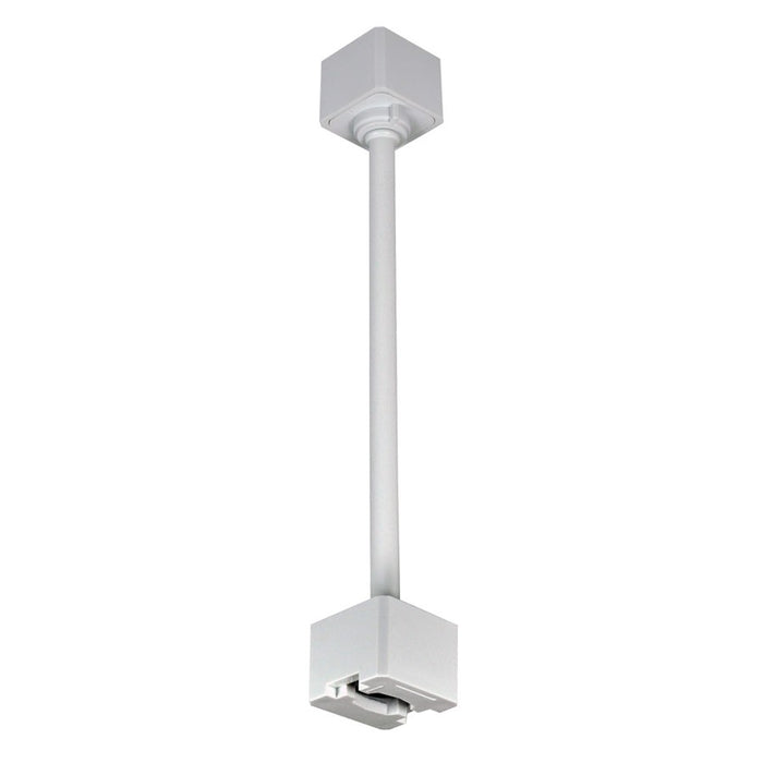 Nora Lighting 18" Track Extension Rod, 1 Or 2 Circuit Track, White - NT-322W