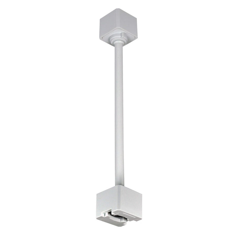 Nora Lighting 24" Track Extension Rod, 1 Or 2 Circuit Track, White - NT-323W
