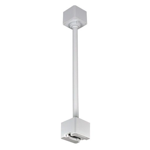 Nora Lighting 48" Track Extension Rod, 1 Or 2 Circuit Track, White - NT-325W