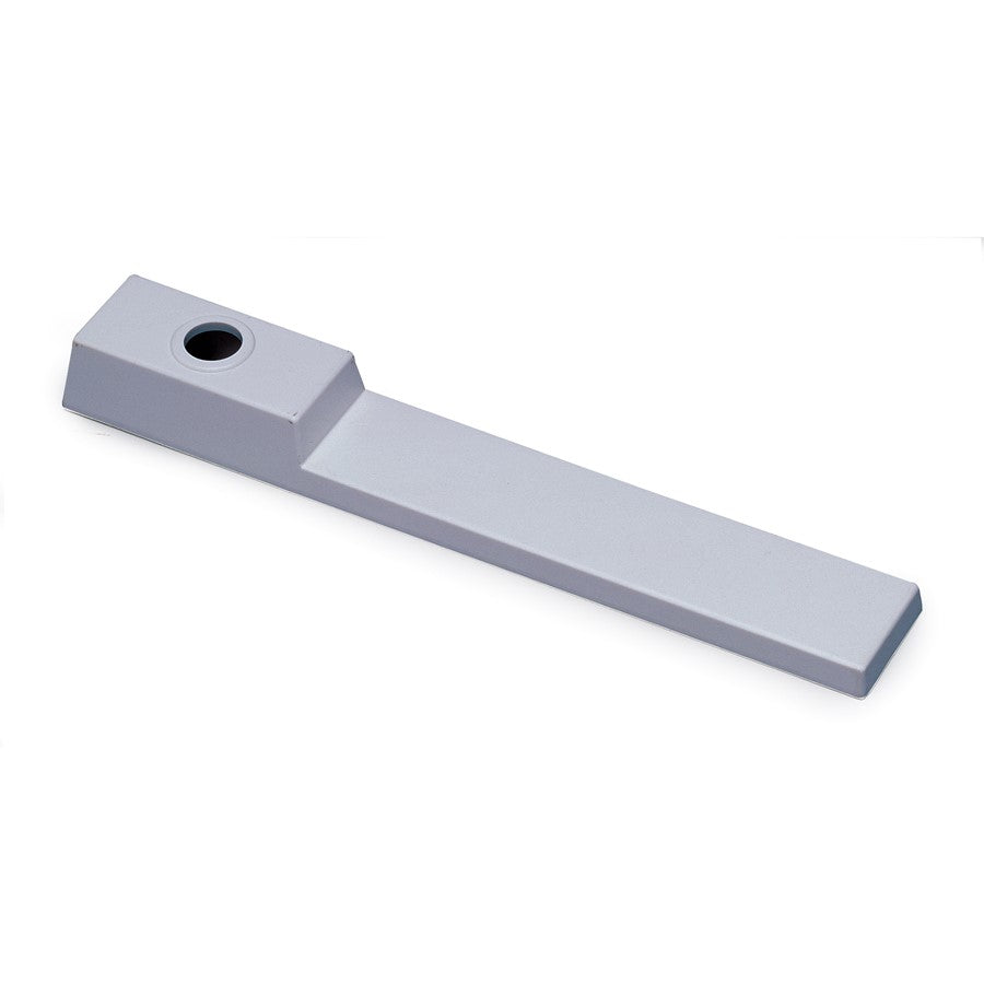Nora Lighting Wire Way Cover, 1 Or 2 Circuit Track, Silver - NT-326S