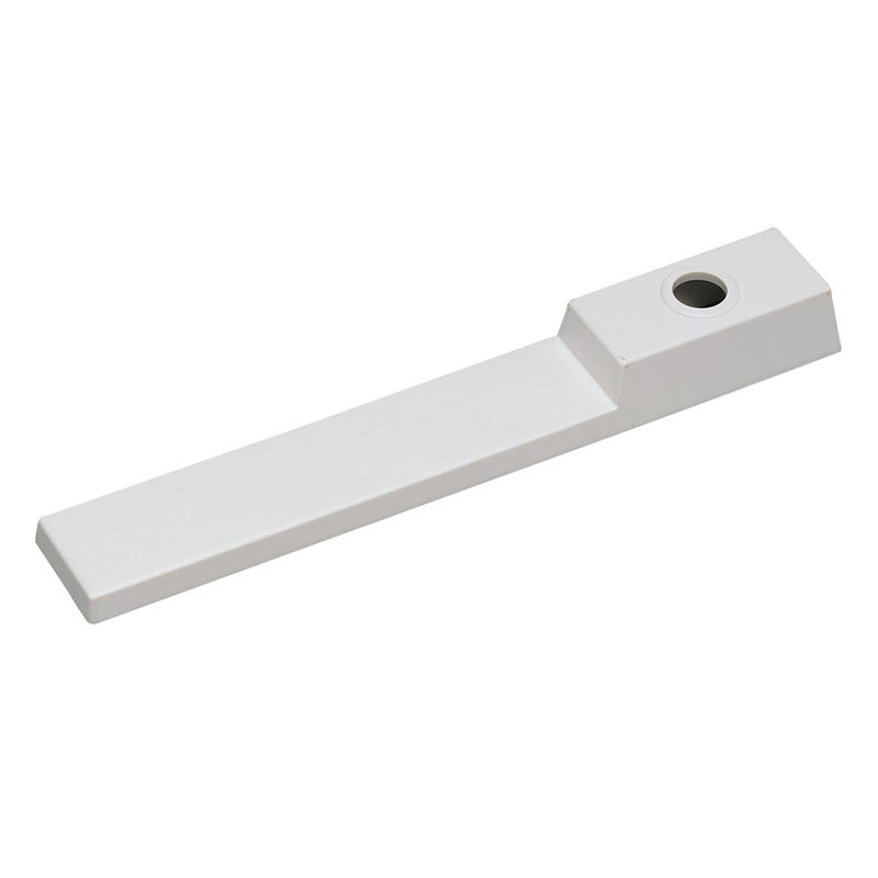 Nora Lighting Wire Way Cover, 1 Or 2 Circuit Track, White - NT-326W