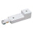 Nora Lighting Live End Conduit Feed, 1 Circuit Track, White - NT-328W