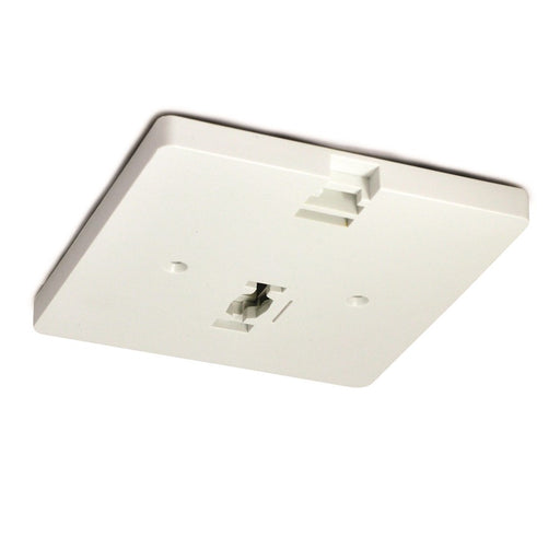 Nora Lighting Monopoint Canopy Feed For Low Voltage Track Head, White - NT-337W