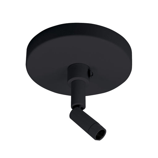 Nora Lighting Sloped Ceiling Adapter, 1 Or 2 Circuit Track, Black - NT-349B