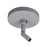 Nora Lighting Sloped Ceiling Adapter, 1 Or 2 Circuit Track, Silver - NT-349S