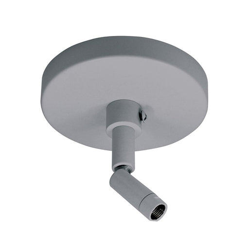 Nora Lighting Sloped Ceiling Adapter, 1 Or 2 Circuit Track, Silver - NT-349S