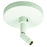 Nora Lighting Sloped Ceiling Adapter, 1 Or 2 Circuit Track, White - NT-349W