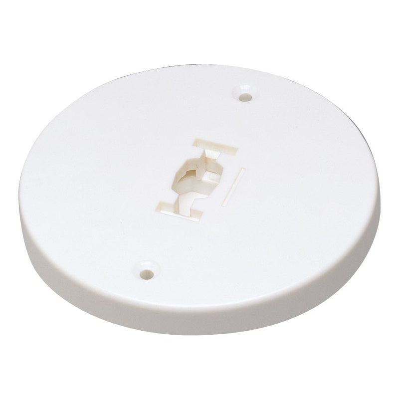 Nora Lighting Monopoint Canopy For Line Voltage Track Head, White - NT-366W