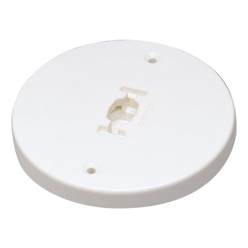 Nora Lighting Monopoint Canopy For Line Voltage Track Head, White - NT-366W