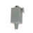 Nora Lighting Pendant To Track Adapter, 1 Or 2 Circuit Track, Silver - NT-368S