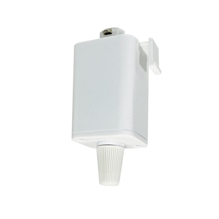 Nora Lighting Pendant To Track Adapter, 1 Or 2 Circuit Track, White - NT-368W