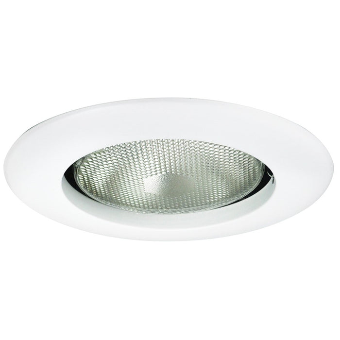Nora Lighting 6" R40/Par38 Open Metal Trim, White - NT-40