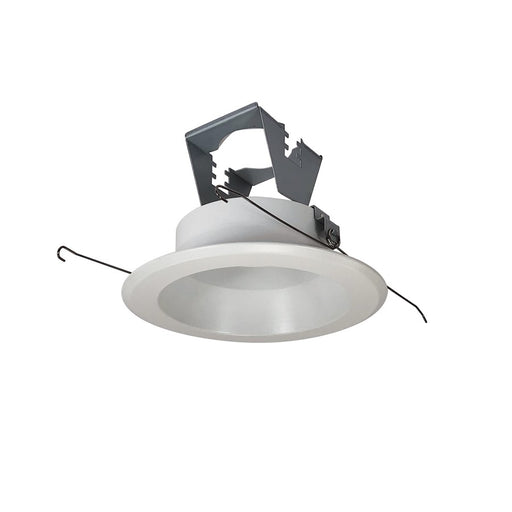 Nora Lighting 5" Metal Splay Trim/Bracket, White - NT-5000W