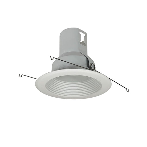 Nora Lighting 5" Baffle Splay Trim/Flange, White - NT-5001W
