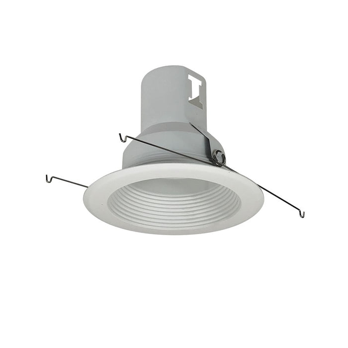 Nora Lighting 5" Baffle Splay Trim/Flange, White - NT-5001W