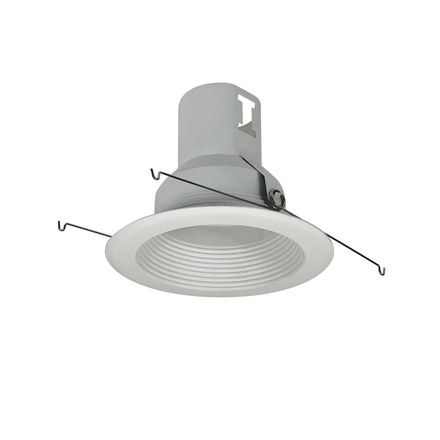 Nora Lighting 5" Baffle Splay Trim/Flange, White - NT-5001W