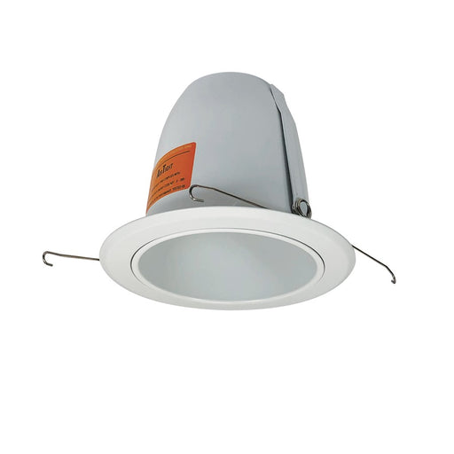 Nora Lighting 5" Air-Tight Cone Reflector/Metal Ring, White - NT-5014W