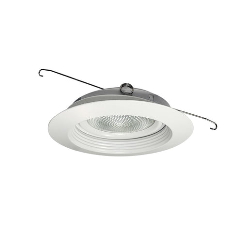 Nora Lighting 5" Stepped Baffle/ Gimbal, White - NT-5061W