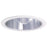 Nora Lighting 6" Specular Clear Cone Reflector/White Plastic Ring - NTA-97