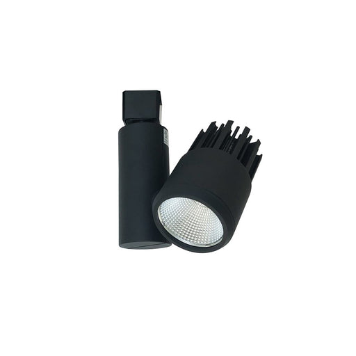 Nora Aiden LED Track Head, 1250Lm/15W/3000K, Spot/Flood, Black - NTE-845L930X15B