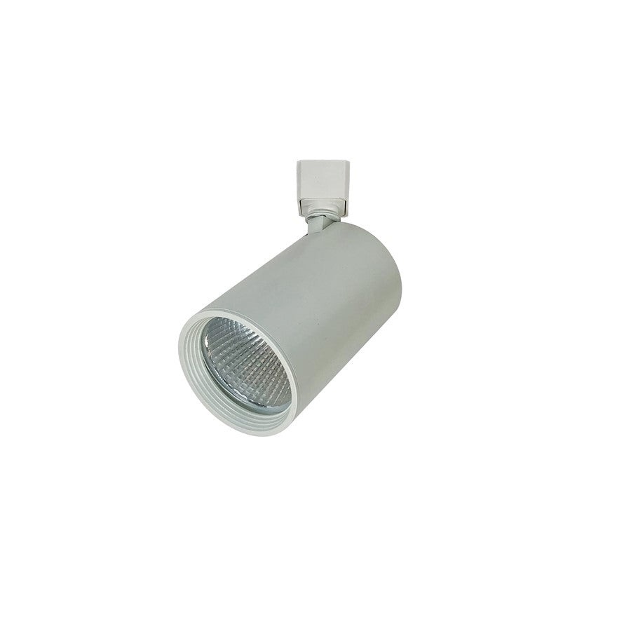 Nora Jason Ps LED Track Head, 120W/3000/3500/4000K/Spot, White - NTE-856L1S9334W