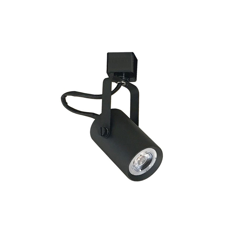 Nora May LED Track Head, 800Lm/10W/3500K, Medium Flood, Black - NTE-860L935M10B
