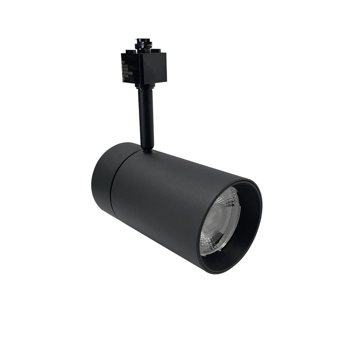 Nora Max Xl LED Track Head, 3650Lm/38W/3000K, Spot Optic, Black - NTE-866L930SB