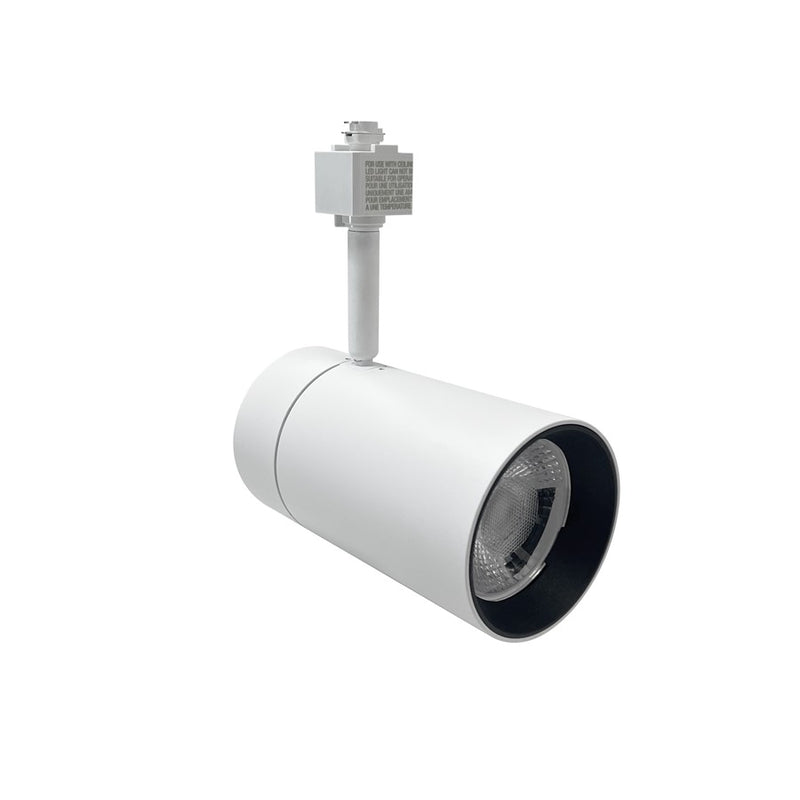 Nora Max Xl LED Track Head, 3650Lm/38W/4000K, Flood Optic, White - NTE-866L940FW
