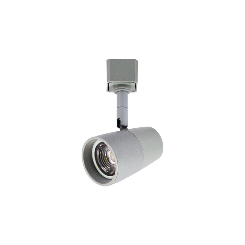 Nora Mac LED Track Head, 700Lm/10W/4000K, Spot/Flood, Silver - NTE-870L940X10S