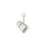 Nora Mac Xl LED Track Head, 1000Lm/15W/Spot/Flood, White - NTE-875L9CDX15W