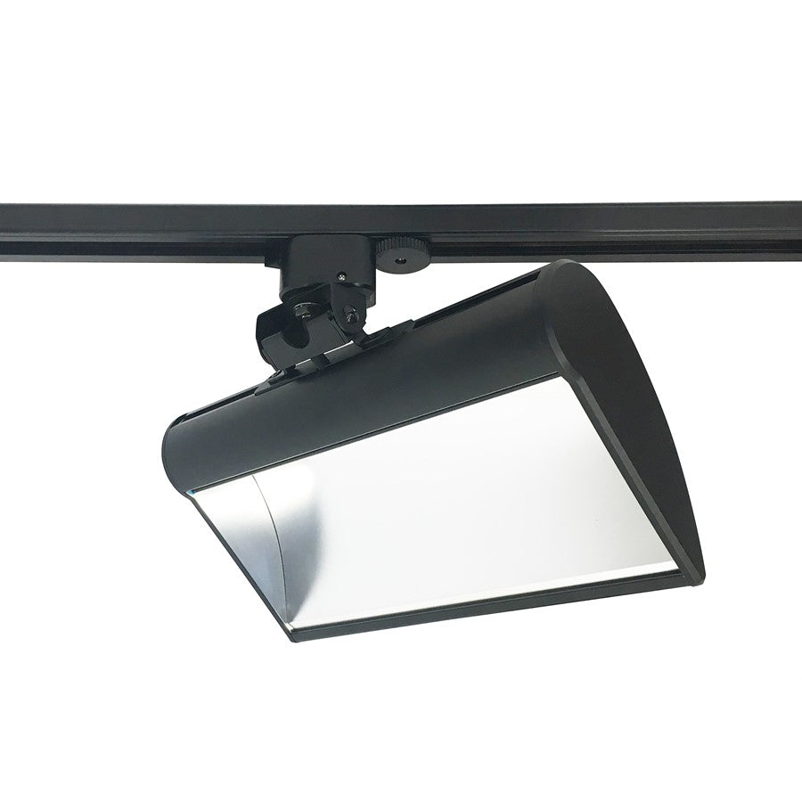 Nora 12" Dipper LED Track Head, 90+ CRI 2300lm 30W Blk - NTE-88033035B