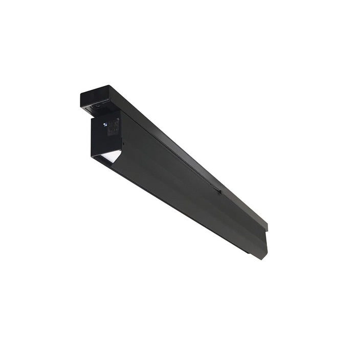 Nora Lighting 4-Ft Visor For T-Line Linear LED Track Head, Black - NTE-LIN4VISB