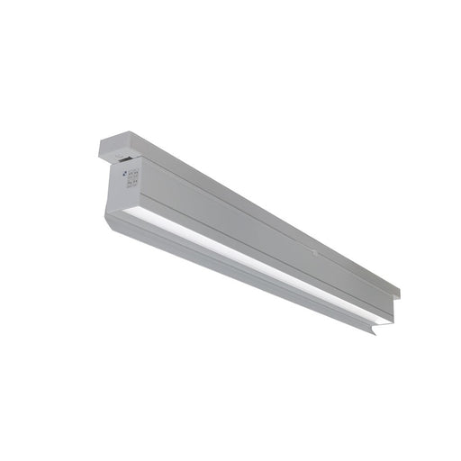 Nora 4-Ft Visor For T-Line Linear LED Track Head, Silver - NTE-LIN4VISS